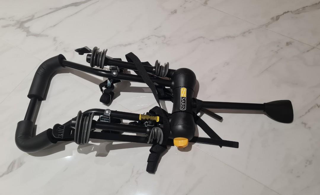 Saris Bike Porter Trunk 2 Bike Rack (Black), Sports Equipment, Bicycles