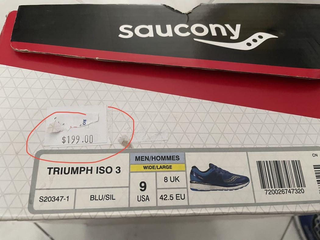 Saucony triumph iso 2025 3 homme orange