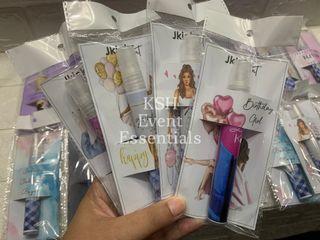 Scented Alcohol spray souvenirs