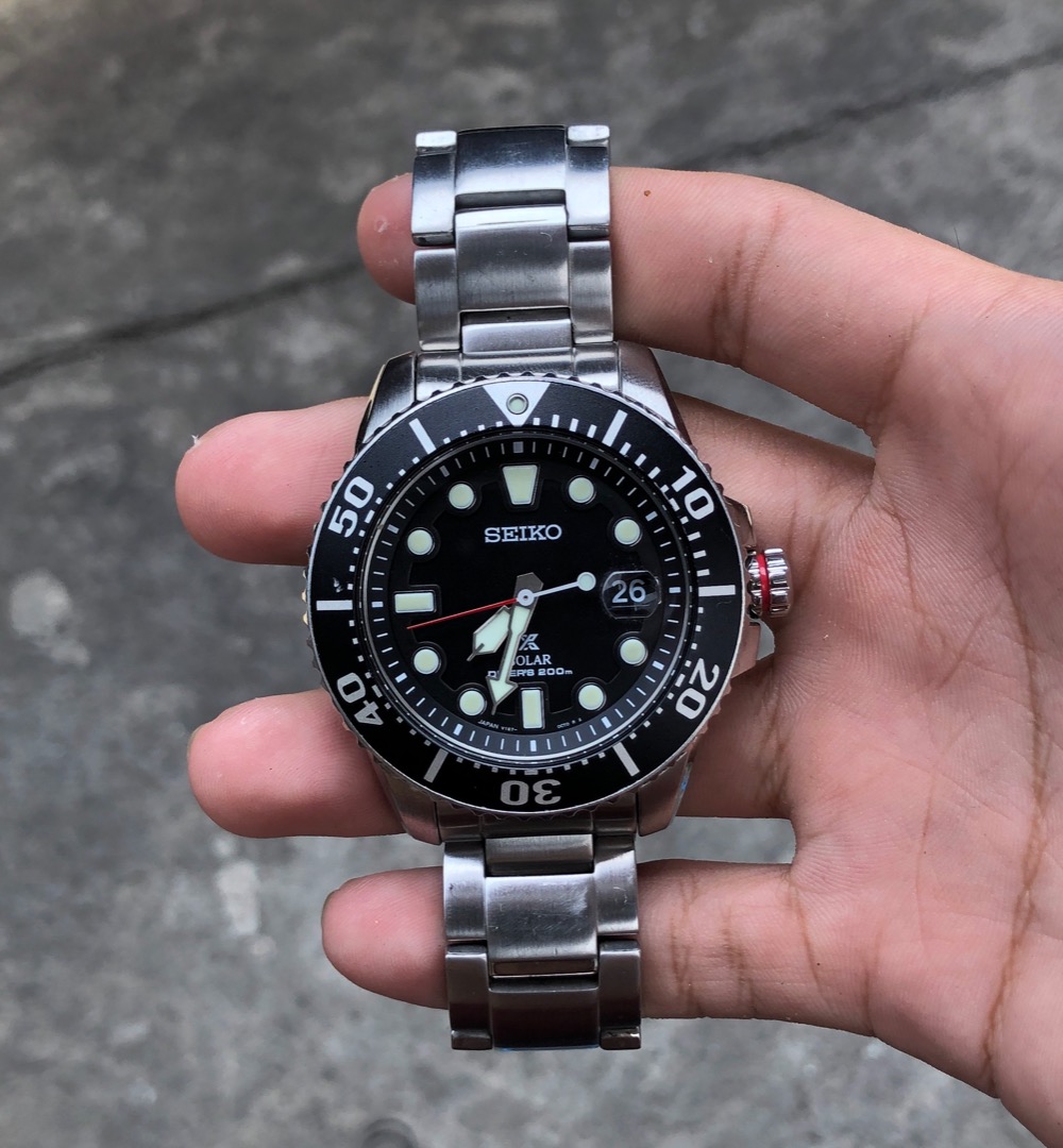 Seiko Prospex Diver Solar 200M Divers SNE551 MAKINIS, Men's Fashion,  Watches & Accessories, Watches on Carousell