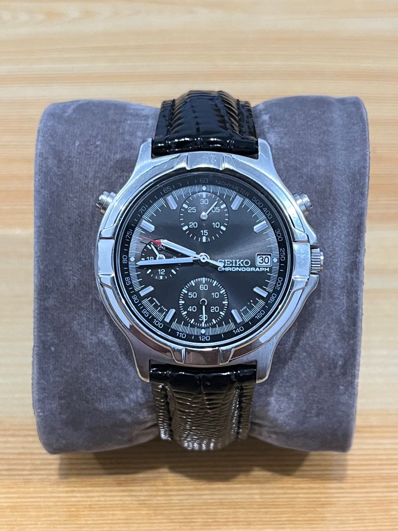 Seiko Quartz 7T27-6A50 Chronograph Date Men's Watch, Men's Fashion, Watches  & Accessories, Watches on Carousell