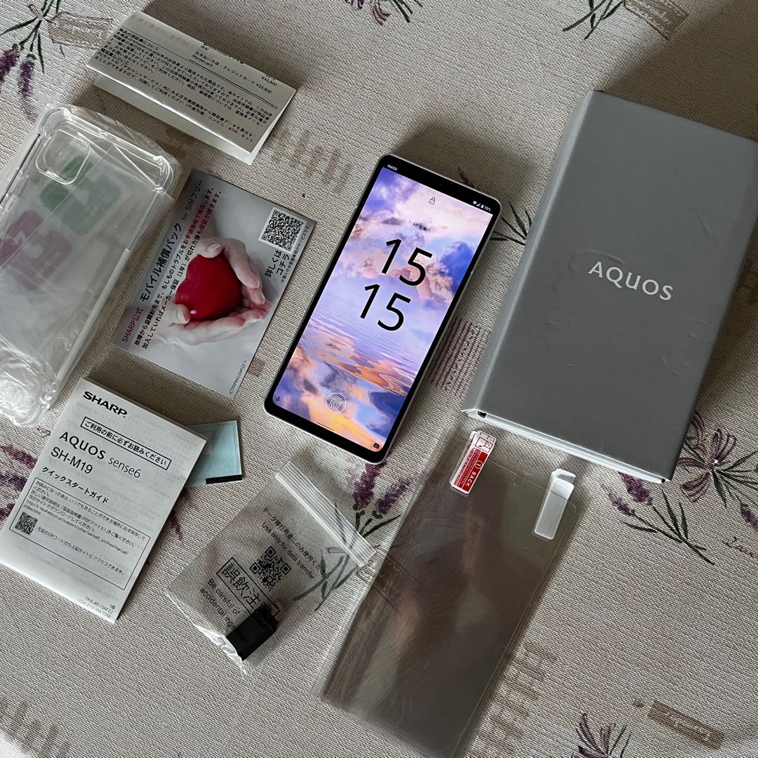 SHARP AQUOS Sense6 64GB ブラック SH-M19-silversky-lifesciences.com