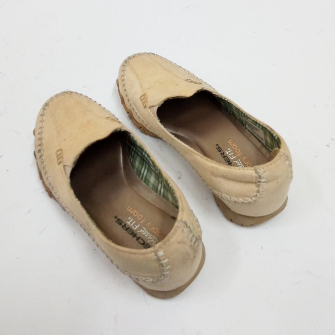 Skechers Womens Jaywalk Relaxed Fit Bikers Slip on Moccasin US5