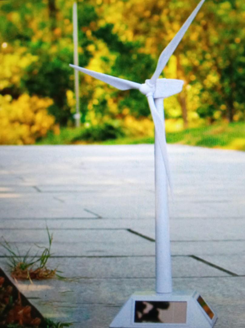 Solar powered windmill, Furniture & Home Living, Home Improvement