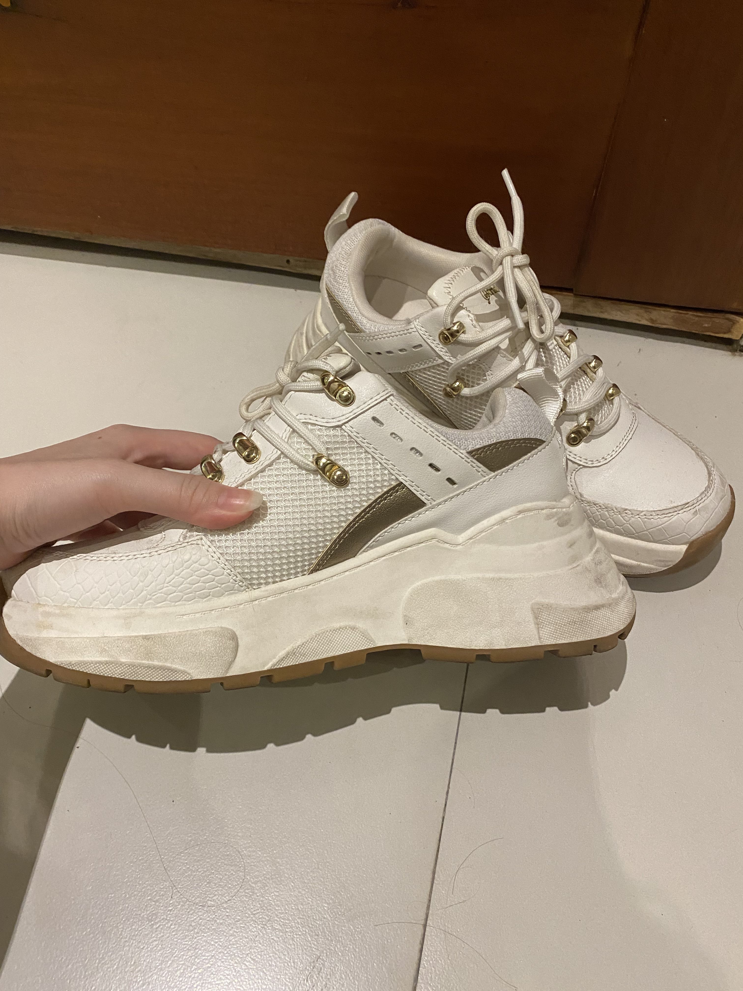 Stradivarius platform cheap sneakers