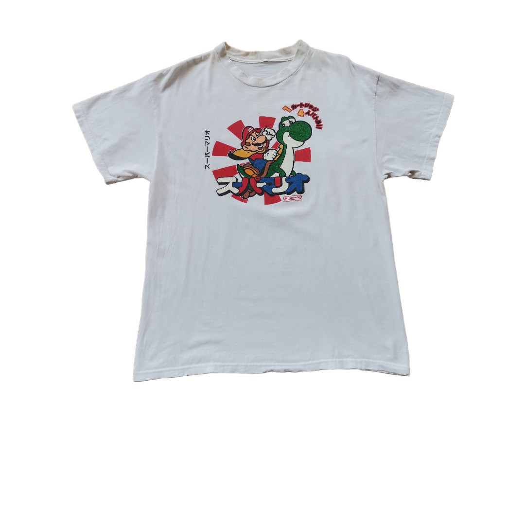 Super Mario Japanese Edition, Men's Fashion, Tops & Sets, Tshirts