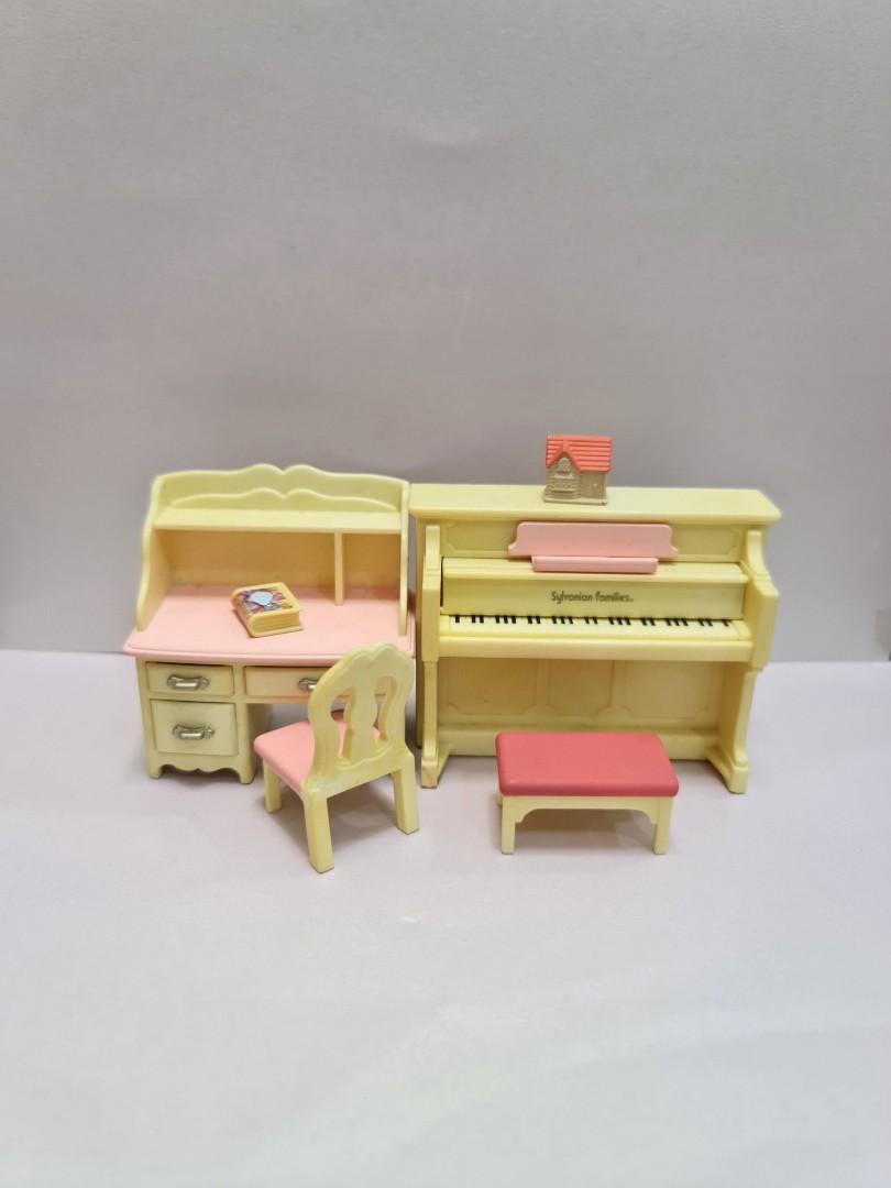 Sylvanian families piano and desk set online