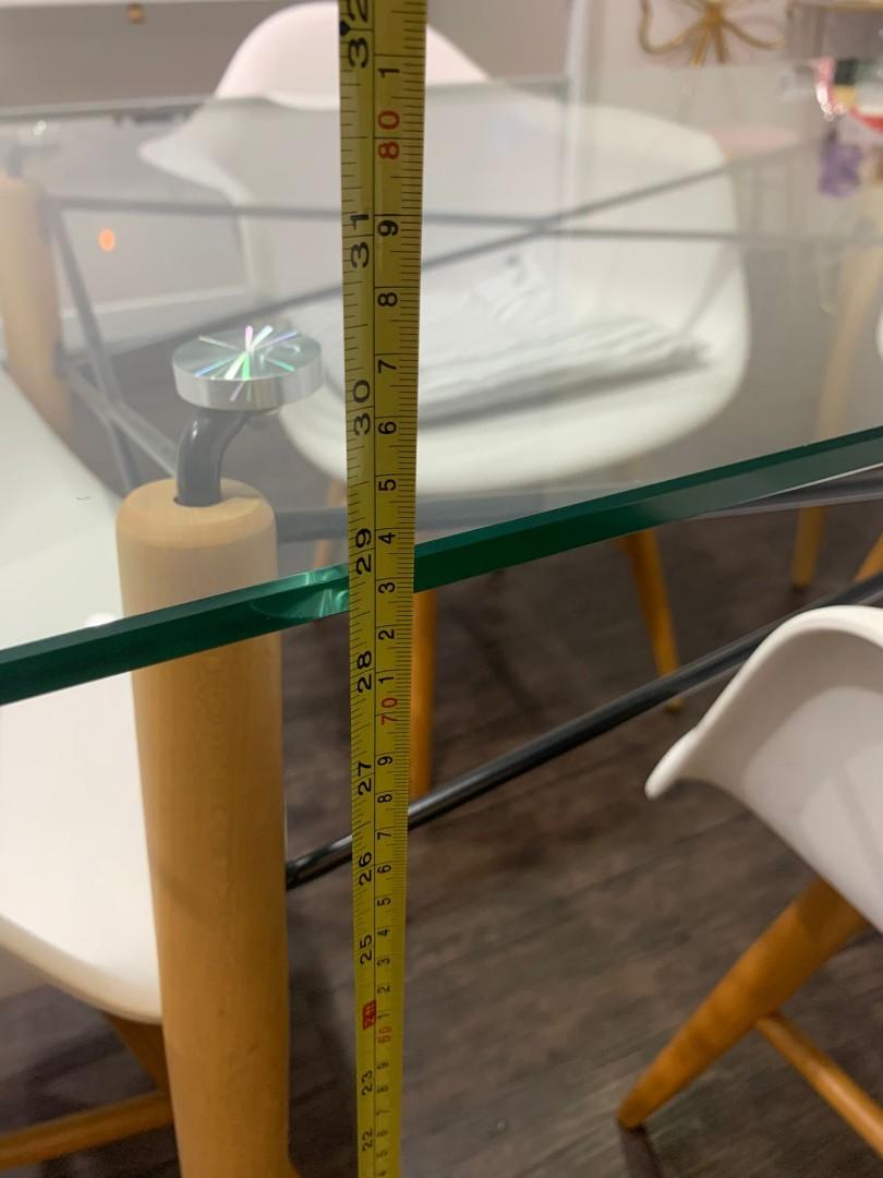 table (Category: Tables & Sets) located in Singapore. Submitted by buddyup (Listing ID 1175488079, Image 3). Description: beloved glass top table, with 6 chairs. whatsapp 86142319 for viewing at 47 kallang pudding. with gratitude, Eddy Tan.