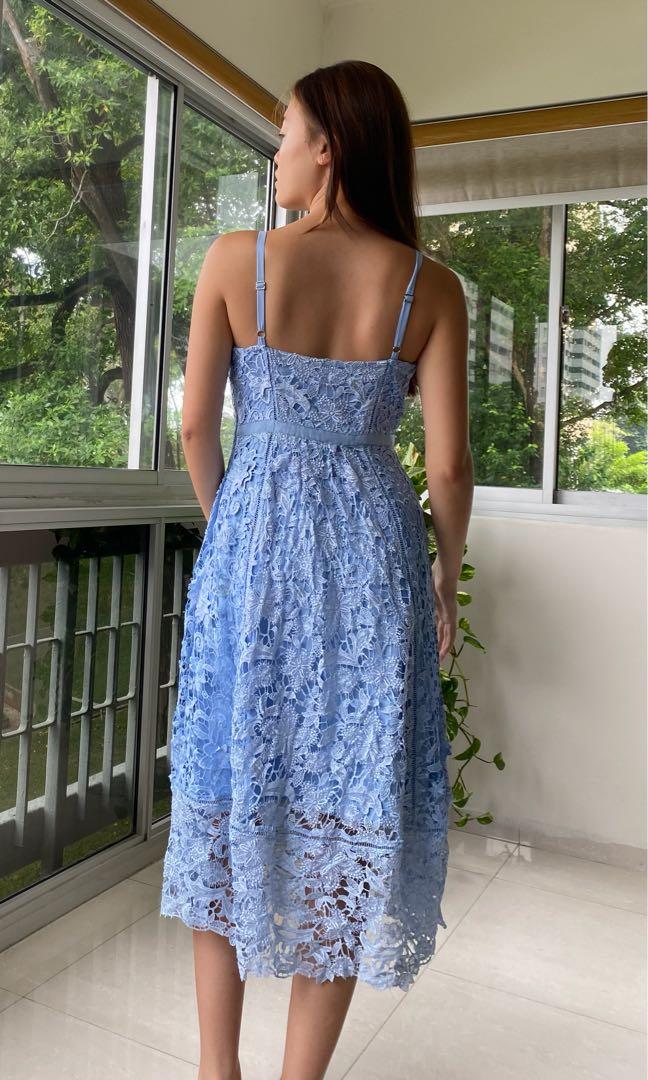 Ted baker discount blue midi dress