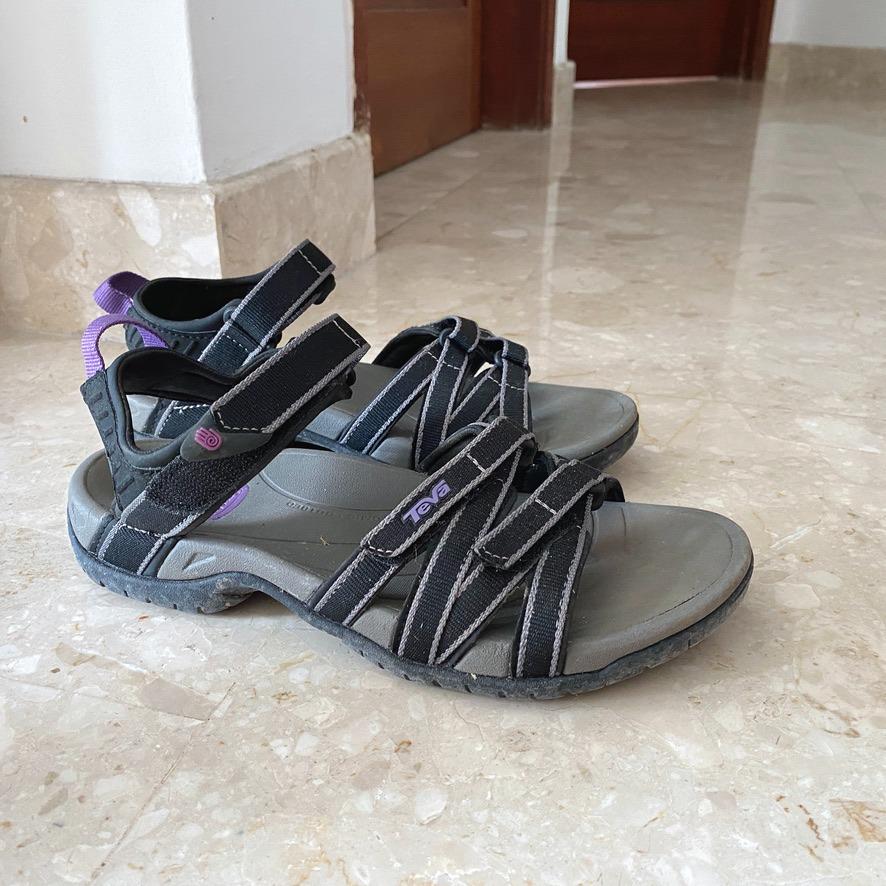 teva sandals purple