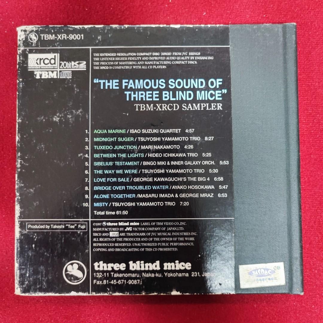三盲鼠The Famous Sound Of Three Blind Mice CD / 1998年XRCD初版 