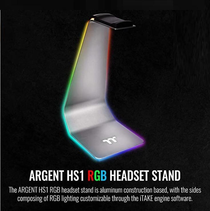 Thermaltake Argent HS1 RGB Gaming Aluminum Headset Stand