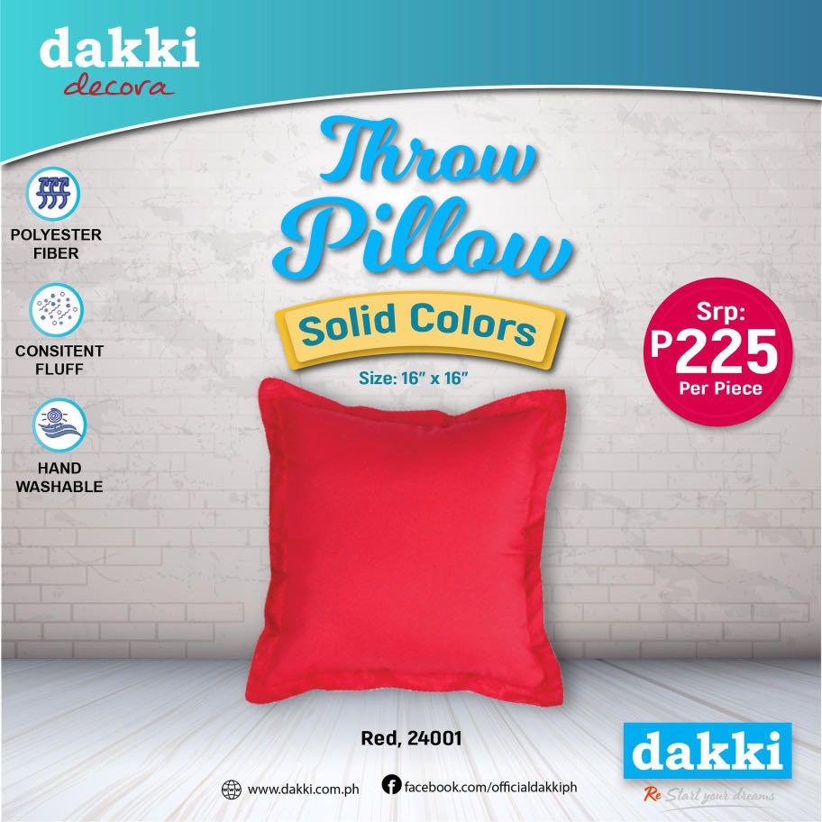 Dakki throw shop pillow price