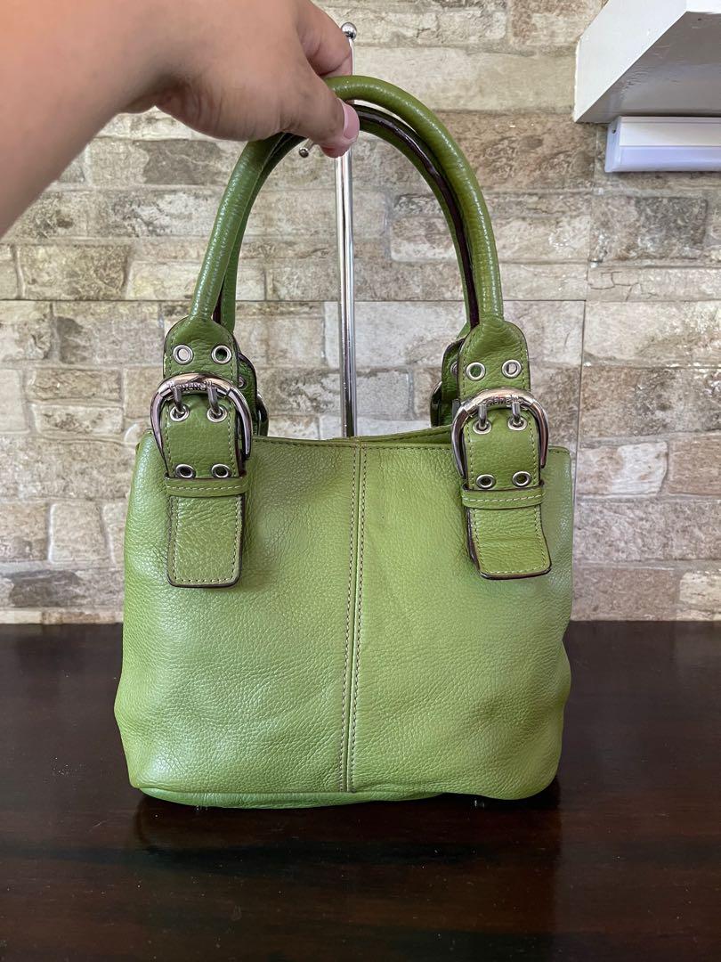 Tignanello green purse sales