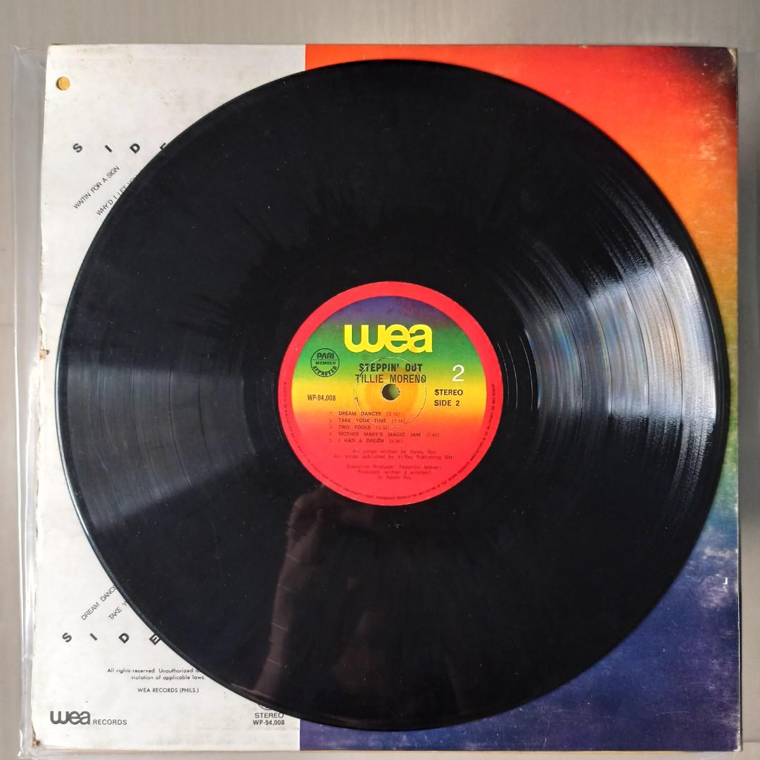 Tillie Moreno Steppin' Out LP OPM vinyl record, Hobbies & Toys, Music