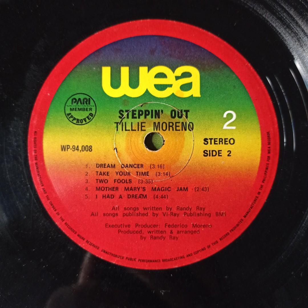 Tillie Moreno Steppin' Out LP OPM vinyl record, Hobbies & Toys, Music