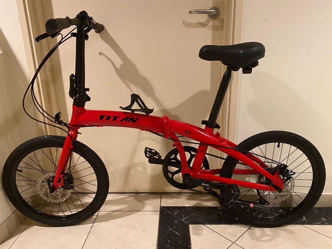 Titan V1 20 foldable bicycle for sale