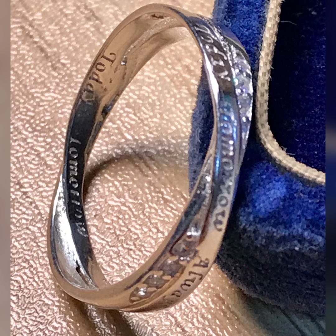 Today tomorrow on sale and always ring