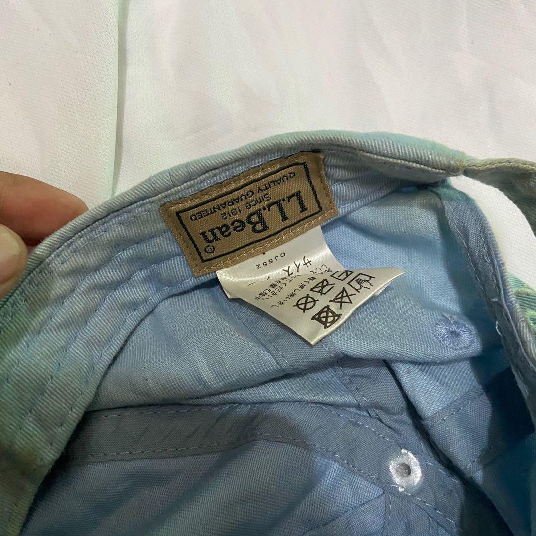 Topi llbean ll bean biru