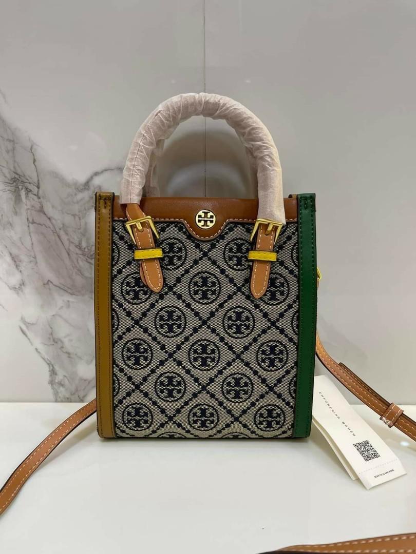 Tory Burch T Monogram Mini Tote (Category: Cross-body Bags) located in Santa Cruz. Submitted by janelovebagswatchesshoesph (Listing ID 1175517691, Image 1). Description: with tag and dust bag.