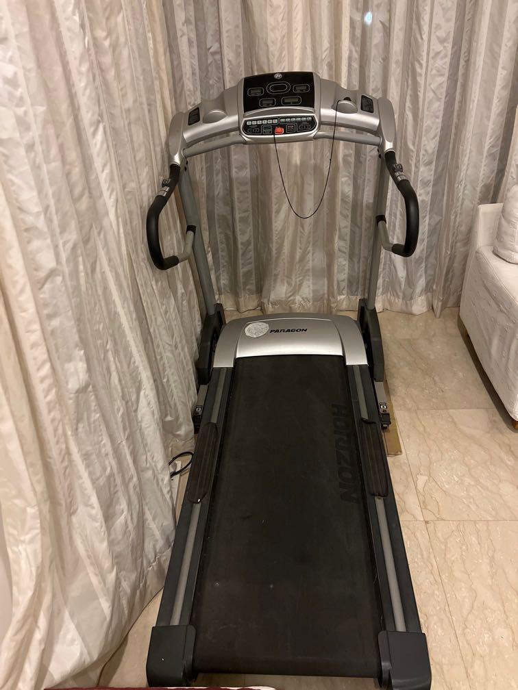 Horizon paragon 408 treadmill clearance