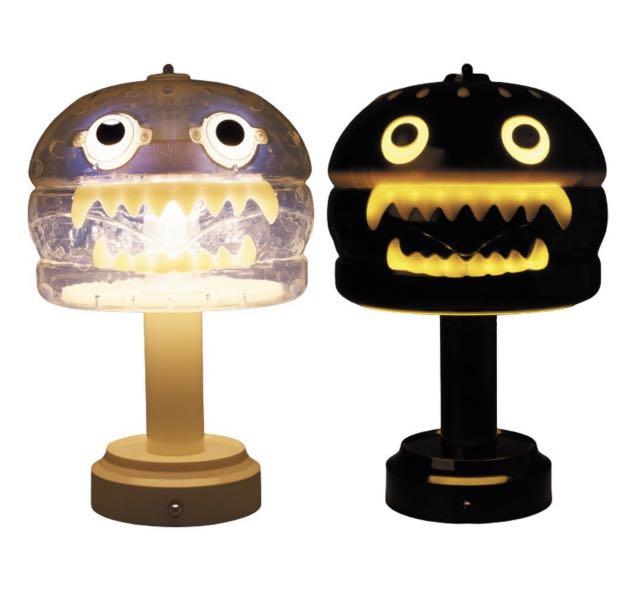 Undercover Hamburger Lamp Transparent / Black