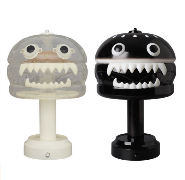 Undercover Hamburger Lamp Transparent / Black, Hobbies & Toys