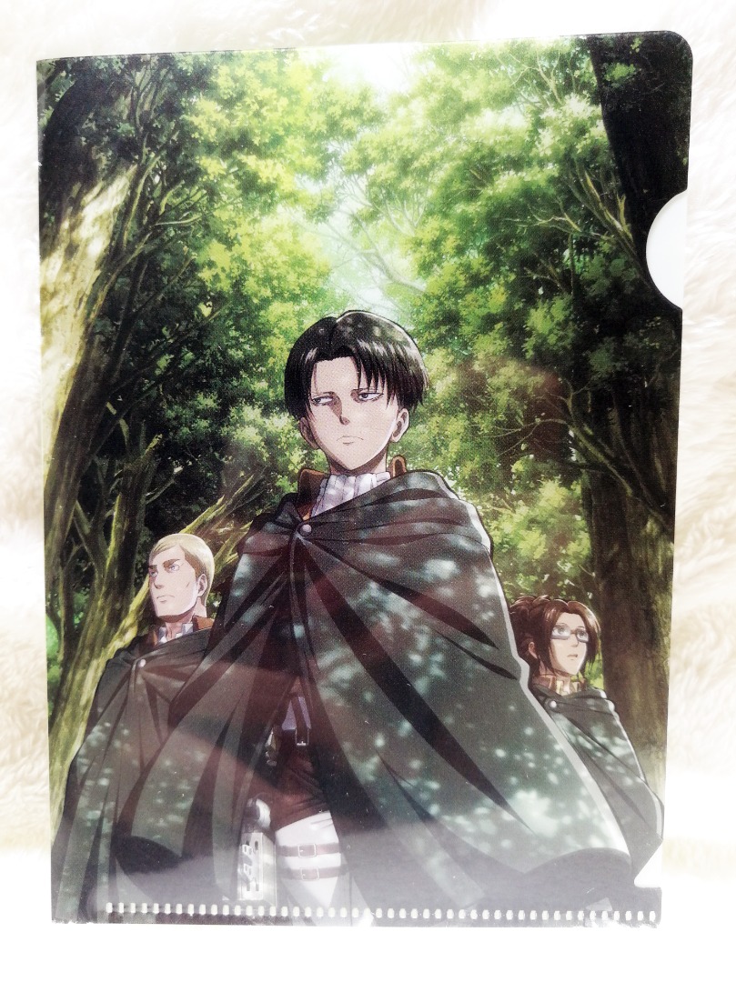 levi, hange zoe, and erwin smith (shingeki no kyojin) drawn by lanyan511