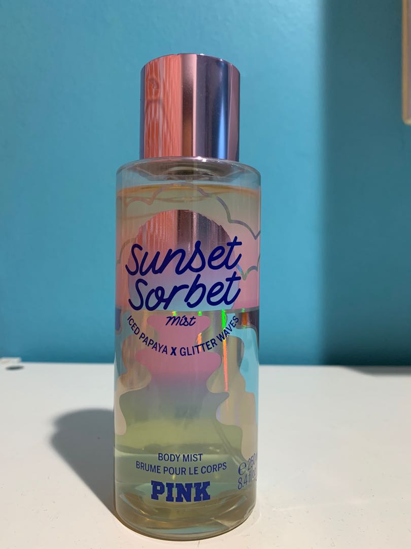 Victoria s Secret Pink sunset sorbet body mist Beauty Personal
