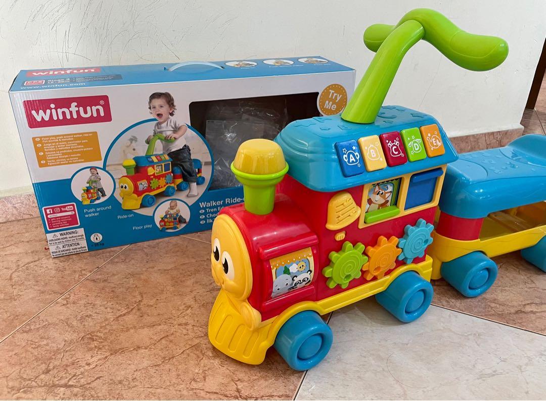 Winfun walker hot sale ride on train