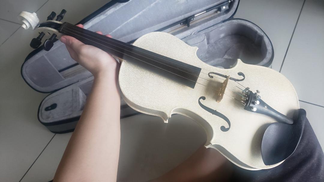 White violin hot sale for sale