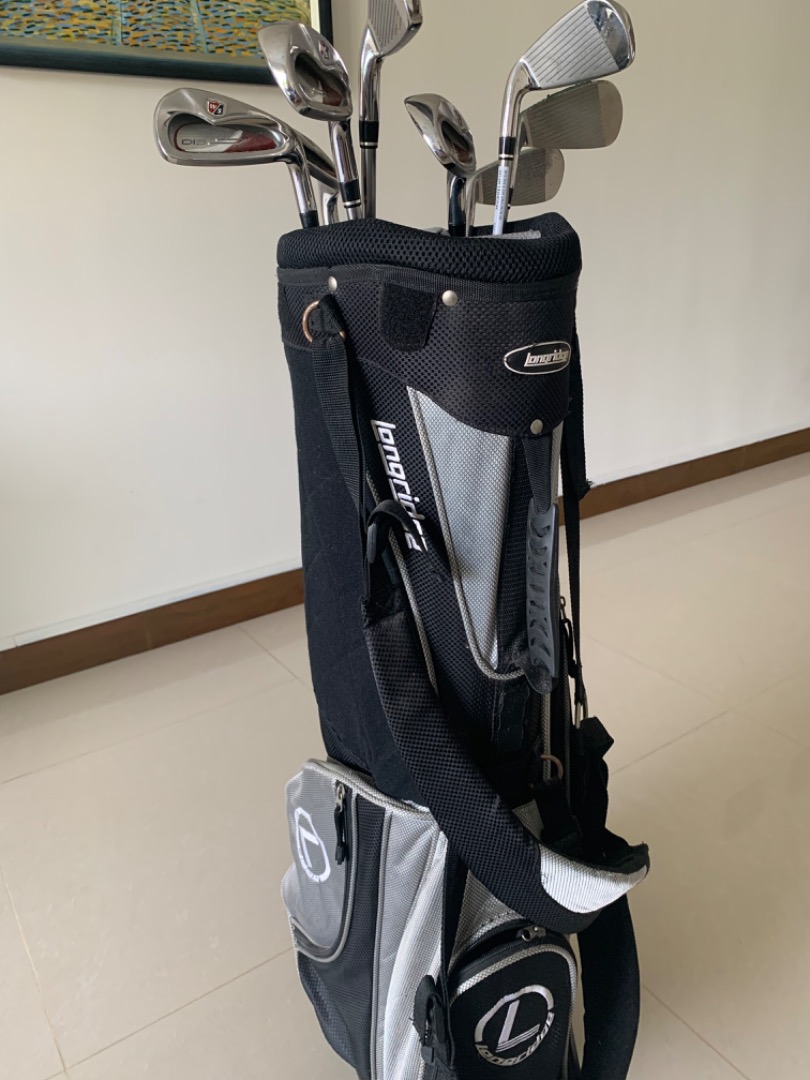 Wilson Staff Golf Set 8 golf clubs & bag, Sports Equipment, Sports