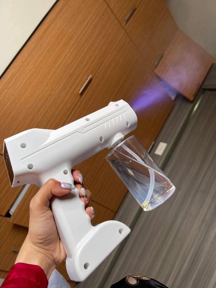 Wireless Nano Gun UV Light Spray Disinfection Sprayer Gun, TV & Home ...