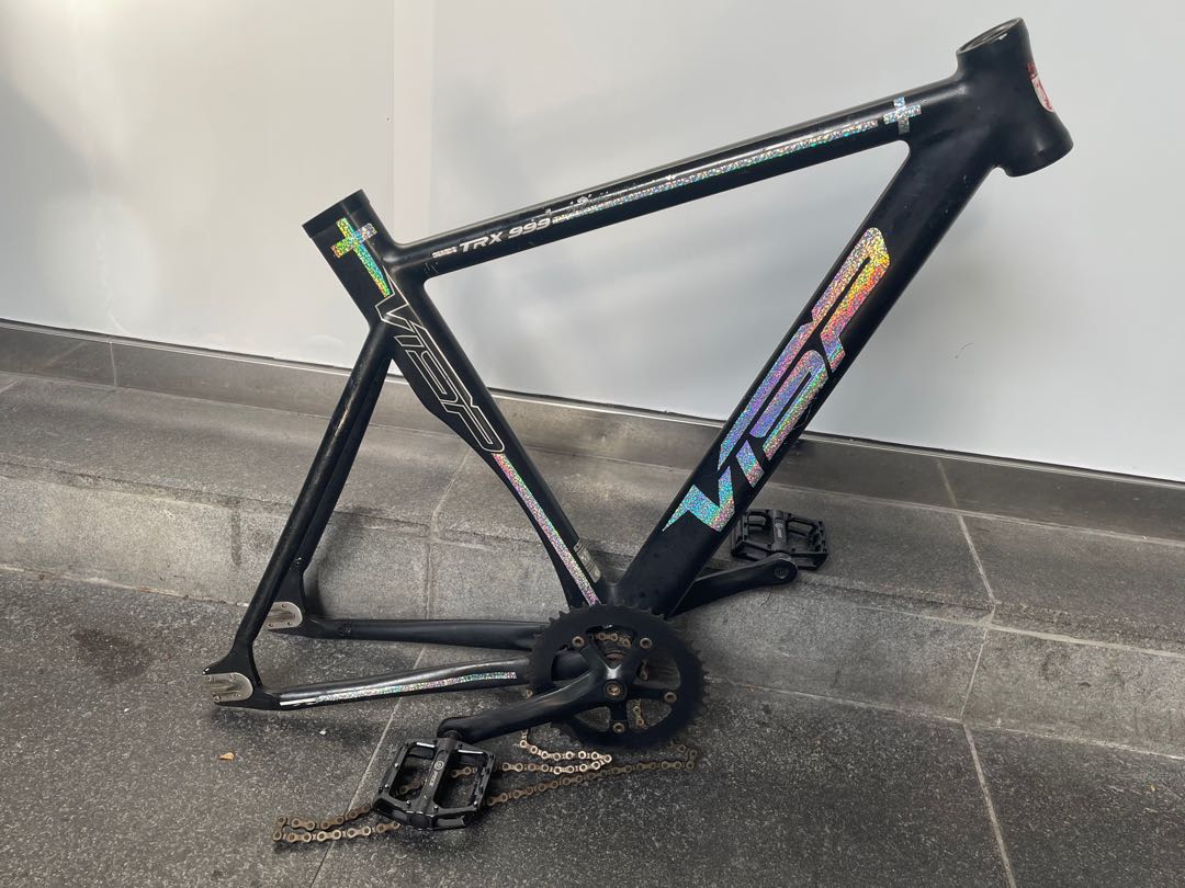 WTT black visp frameset, Sports Equipment, Bicycles & Parts, Bicycles