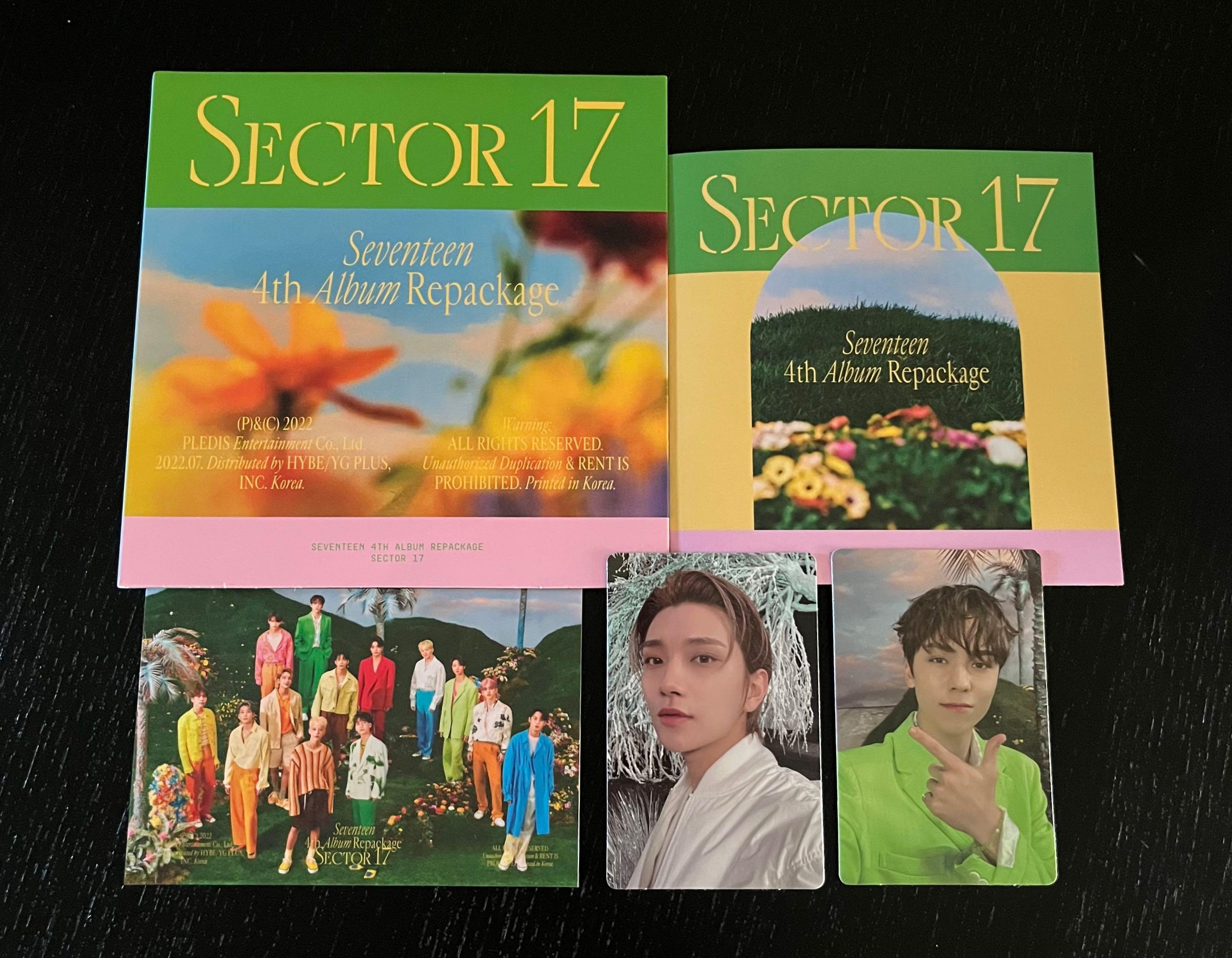 SEVENTEEN ユニバ COMPACT SECTOR 17 トレカ コンプ-