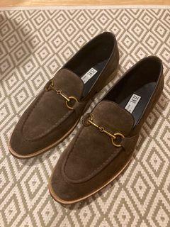 Zeve Loafers Suede Horsebit
