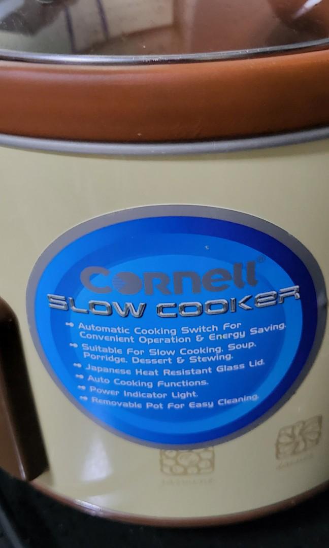 2nd hand Cornell slow cooker, TV & Home Appliances, Kitchen Appliances