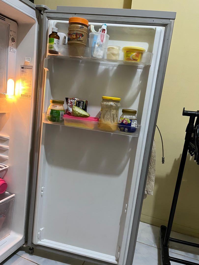 2ND HAND REFRIGERATOR Electrolux WHITE WESTINGHOUSE SINGLE DOOR, TV