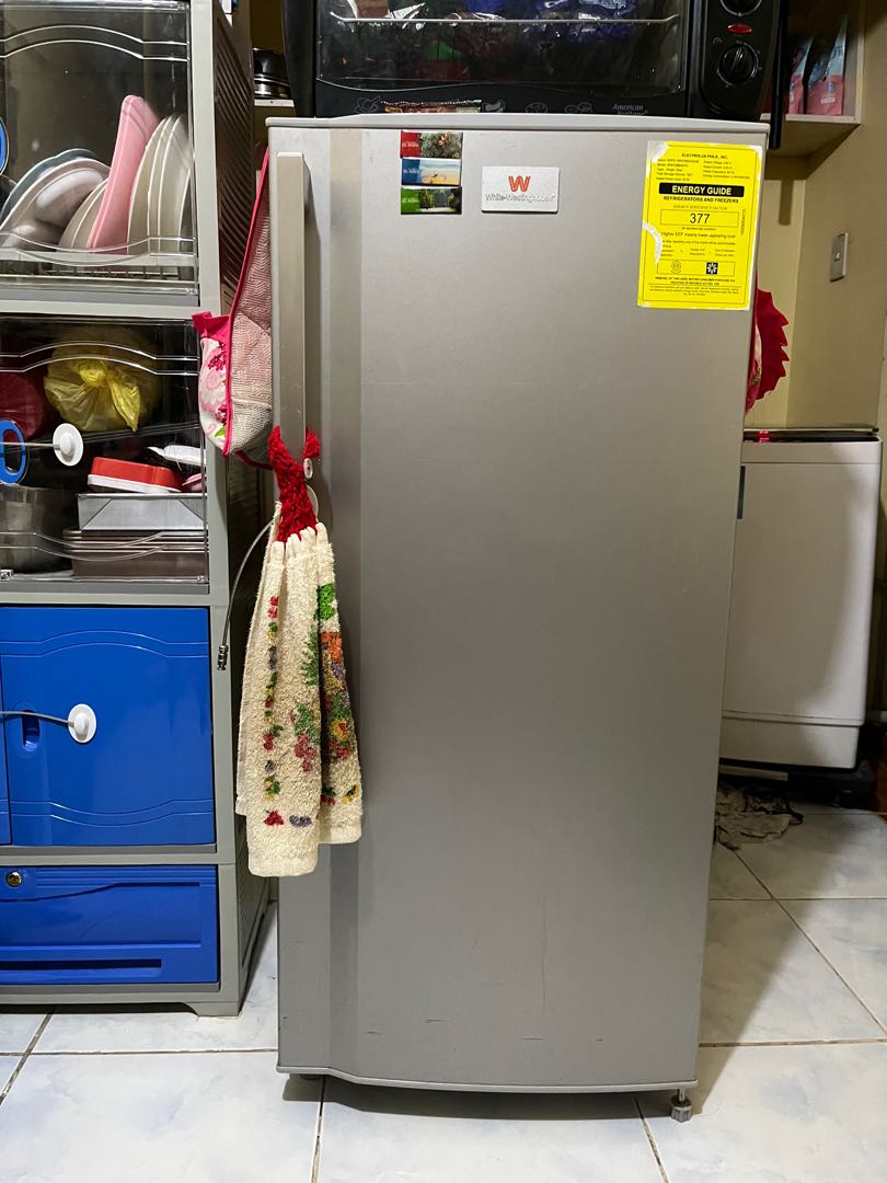 2ND HAND REFRIGERATOR Electrolux WHITE WESTINGHOUSE SINGLE DOOR, TV