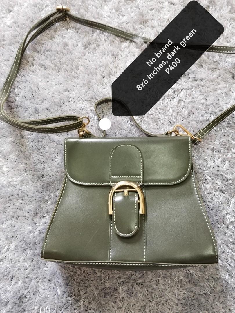 3way dark green bag (can be sling, crossbody or just handbag), Women's