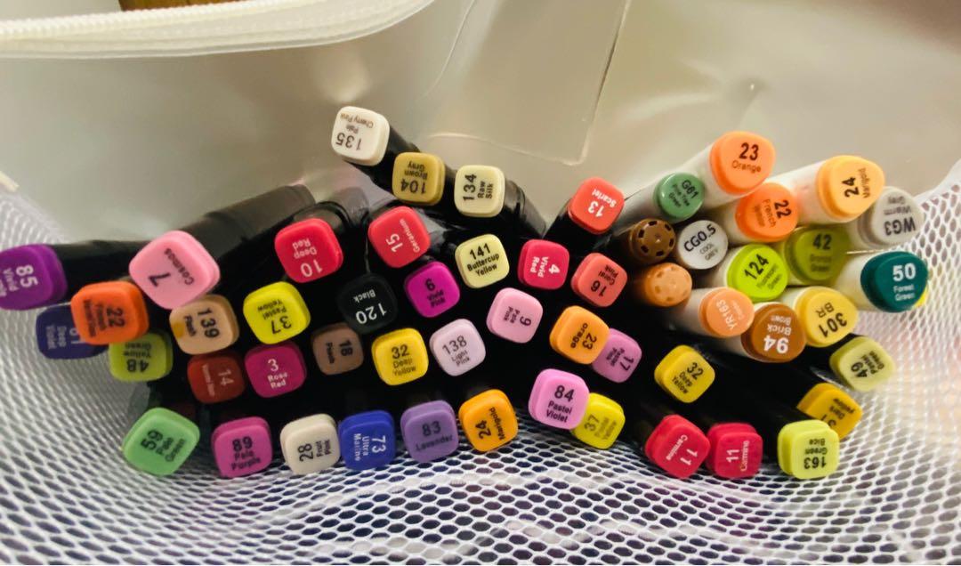 55 Warm Tone Touch Three Markers, Hobbies & Toys, Stationery & Craft