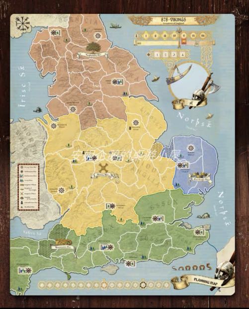 878 vikings playmat, Hobbies & Toys, Toys & Games on Carousell