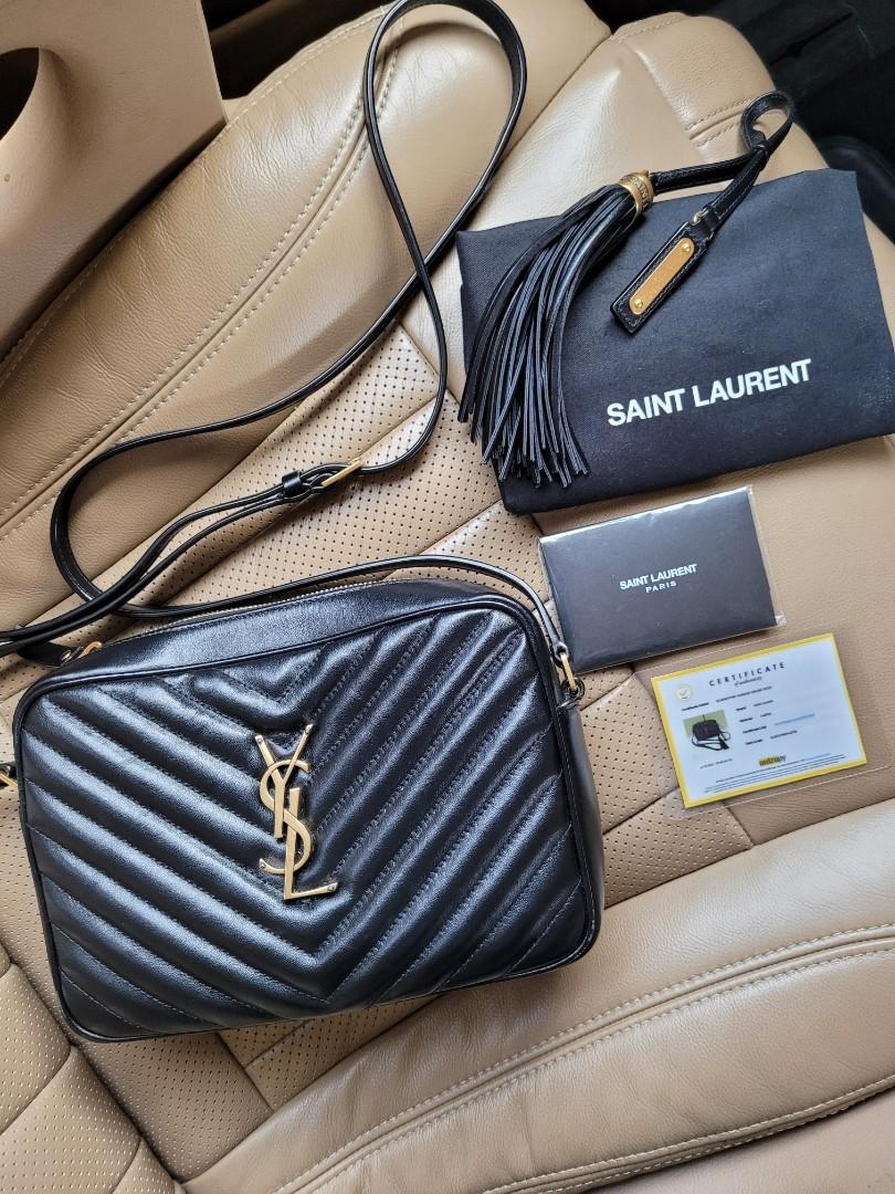⭐️ PRICE DOWN ⭐️ 100% AUTHENTIC ⭐️ YSL Lou Camera Bag in Quilted Leather,  Luxury, Bags & Wallets on Carousell