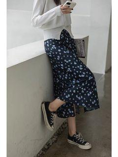 碎花飄裙