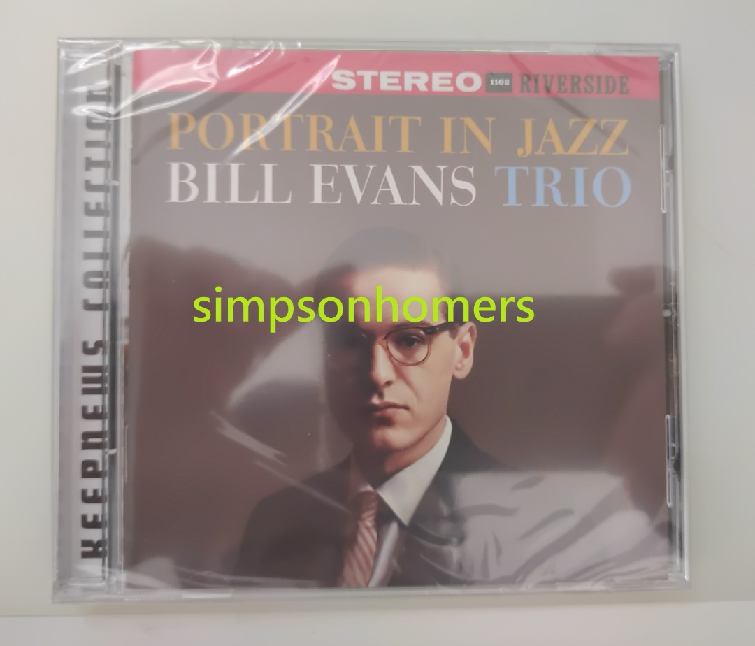 全新Bill Evans Trio Portrait In Jazz Keepnews Collection CD 24 Bit