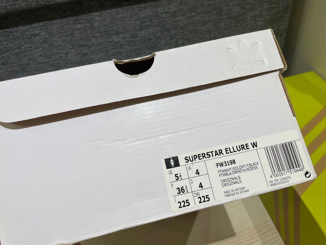 adidas Superstar Ellure, Women's Fashion, Footwear, Sneakers on Carousell