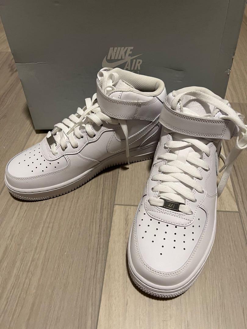 Air Force 1 Mid 07 White Men s Fashion Footwear Sneakers on