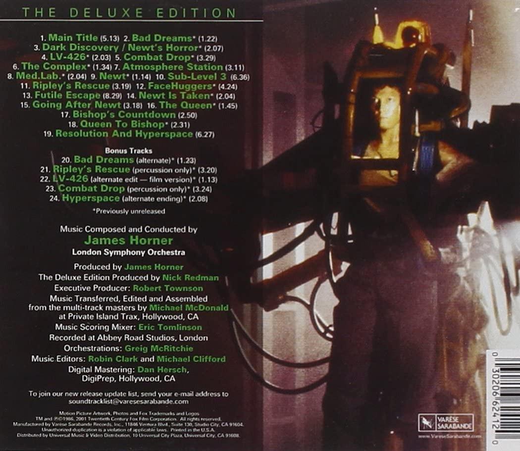 Aliens: The Deluxe Edition CD Soundtrack, Hobbies & Toys, Music & Media ...
