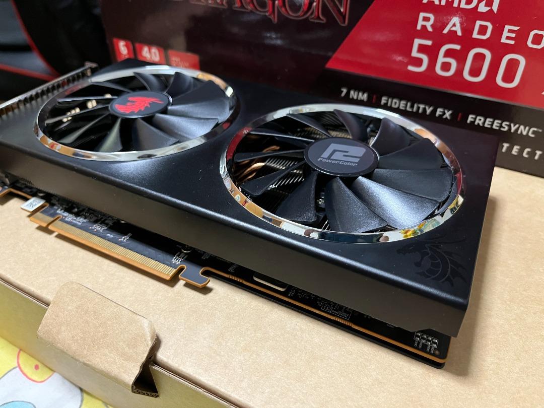Amd radeon rx 5600 xt powercolor red dragon 6gb sale