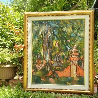 Arie Smit Balinese Temple Scene